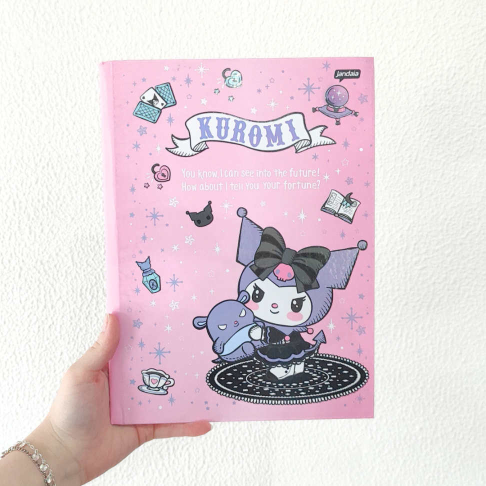 Caderno Brochura Kuromi Jandaia - #6