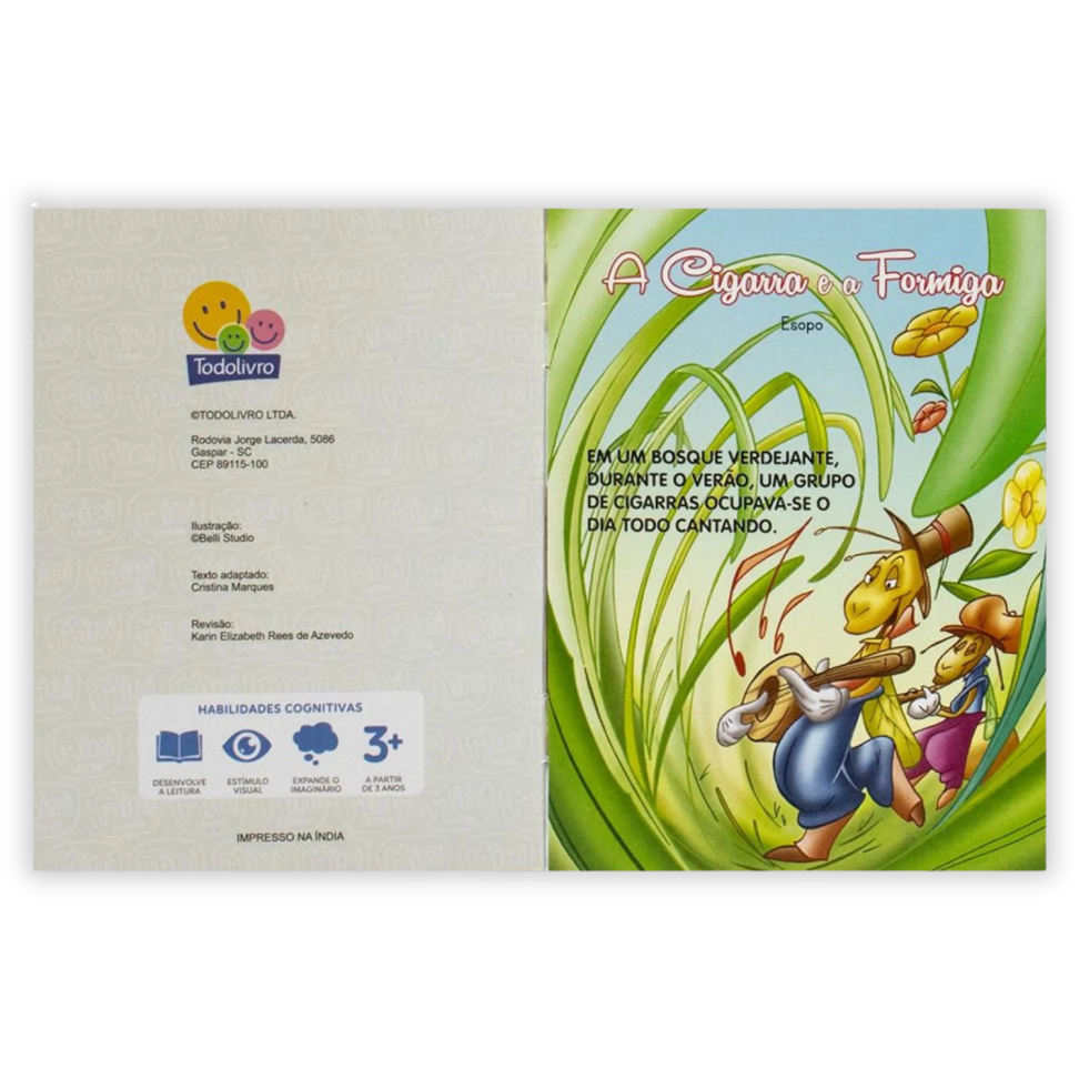 Livro Mini-Fábulas Todolivro - #1