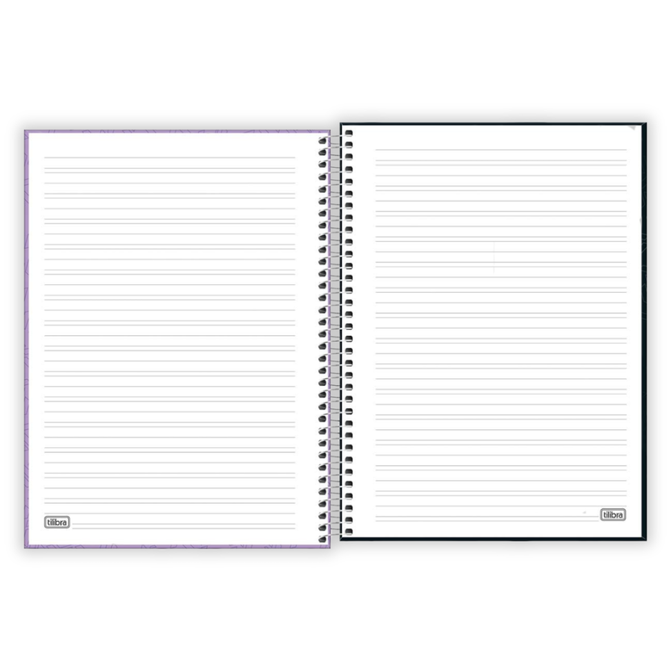 Caderno com Espiral Caligrafia Lunix Tilibra - #6
