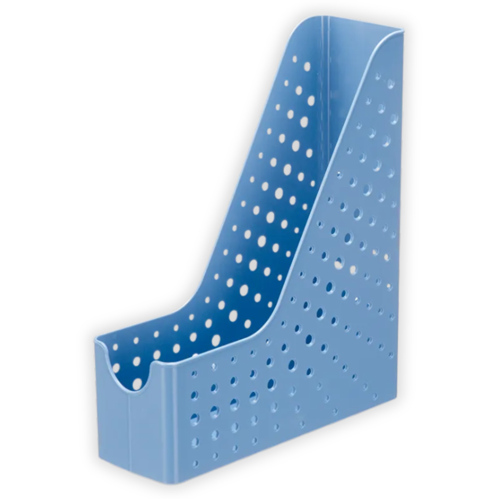 Porta Revista Acrílico Azul Maxcril