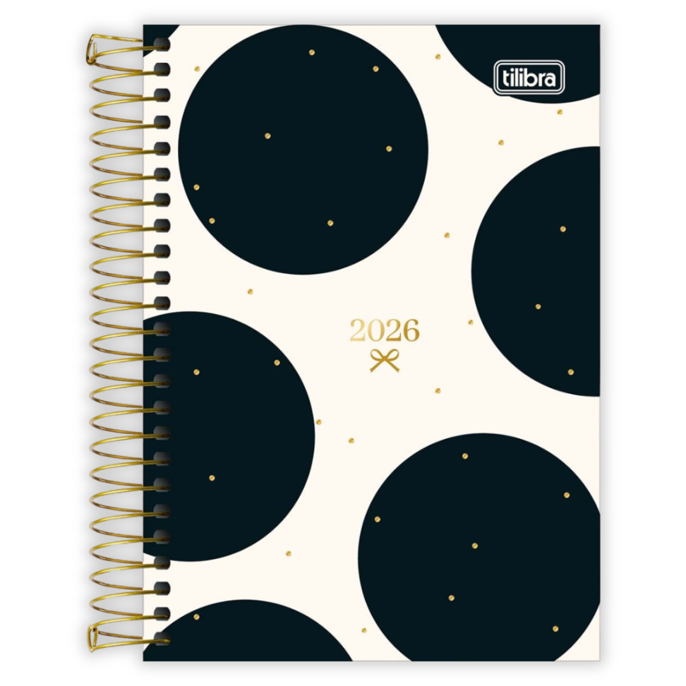 Agenda Espiral Diária Pequena West Village 2026 Tilibra - #5