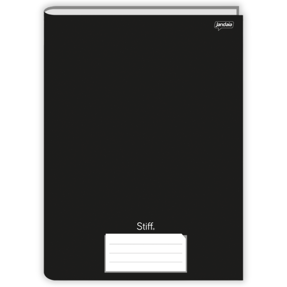 Caderno Brochura 80 Folhas Pequeno 1/4 Stiff Jandaia - #6