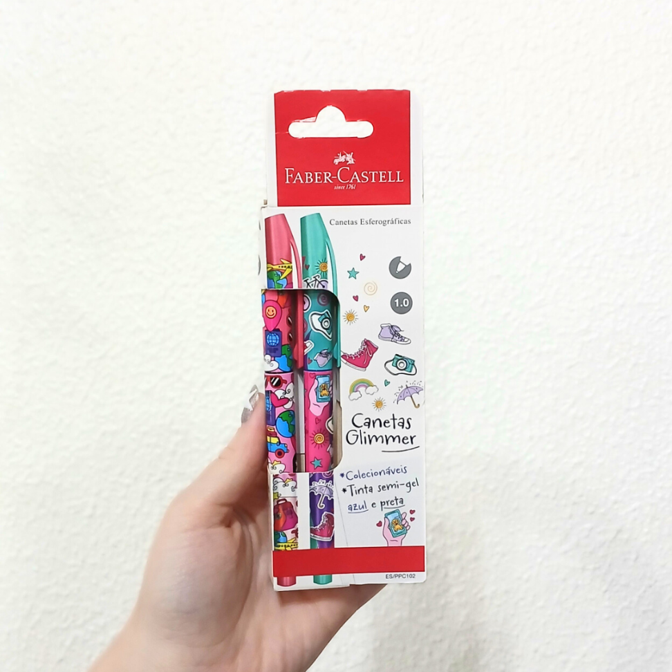 Kit Canetas Esferográficas Glimmer 1.0 Faber-Castell - #4