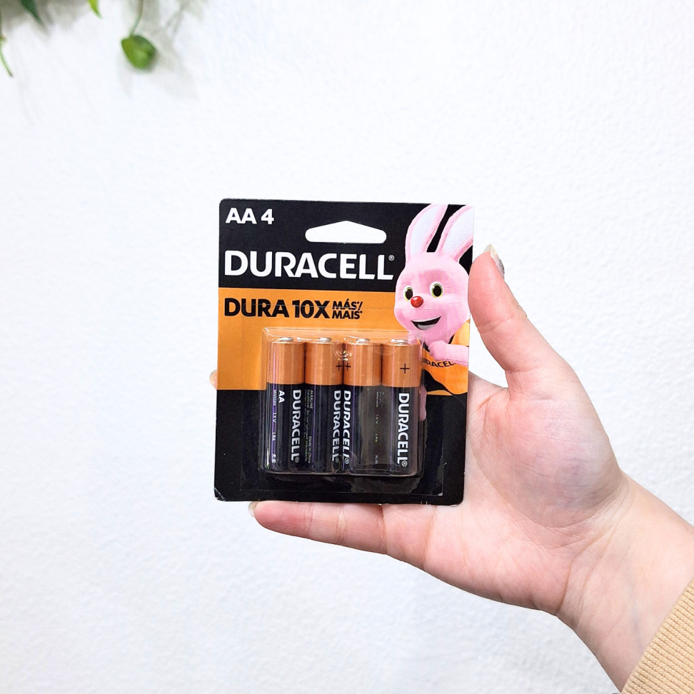 Pilha Alcalina AA 4 Unidades Duracell - #3
