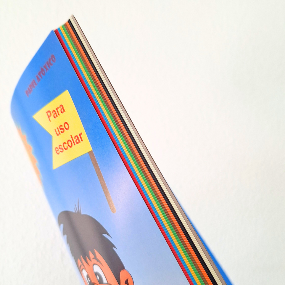 Meu Primeiro Bloco Criativo 8 Cores 32 Folhas OffPinho Off Paper - #3