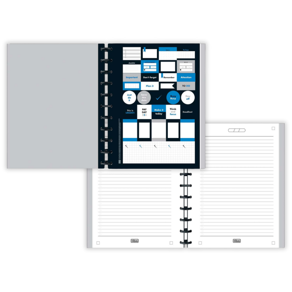 Caderno Inteligente Universitário Académie Tilidisco 10 Matérias Tilibra - #2