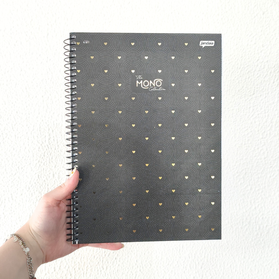 Caderno com Espiral Universitário The Mono Collection 1 Matéria Jandaia - #1
