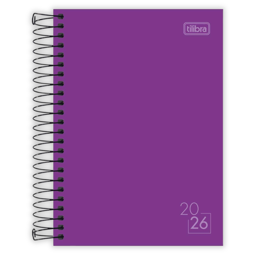 Agenda Executiva Espiral Diária Colorida Spice 2026 Tilibra - #6