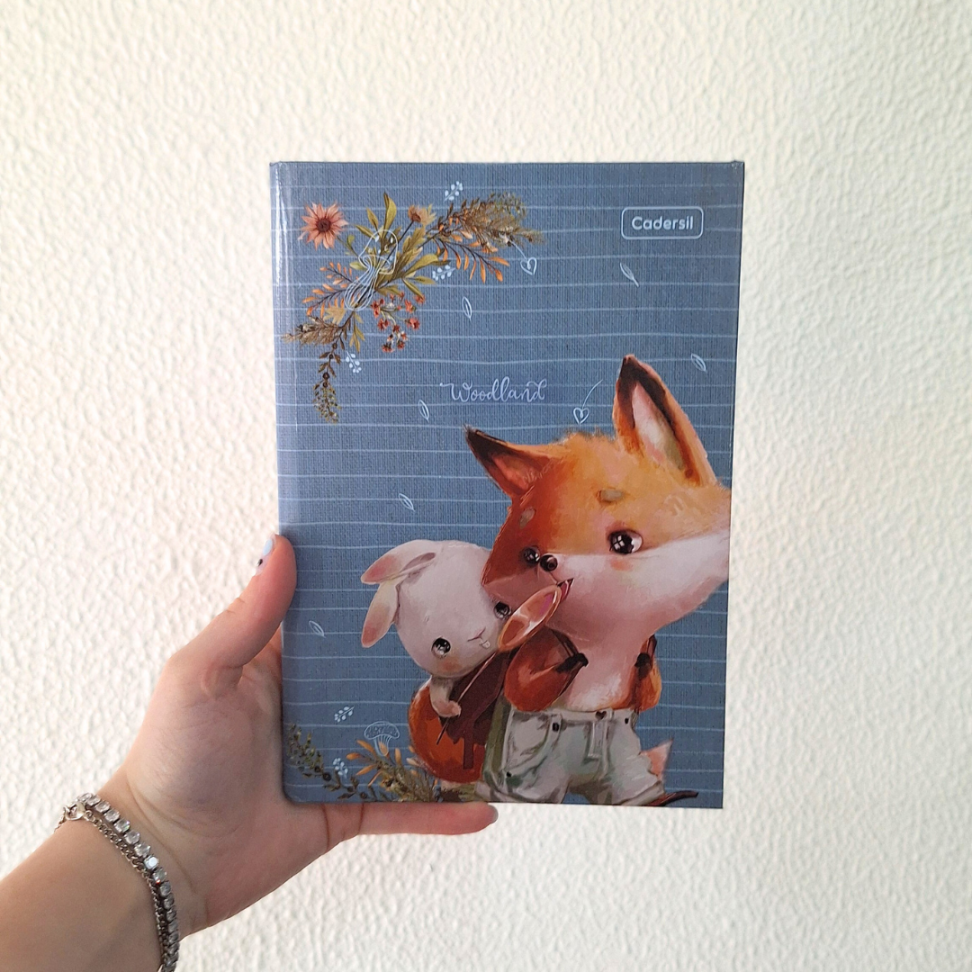 Caderno Brochura Pequeno 1/4 Woodland Cadersil - #6