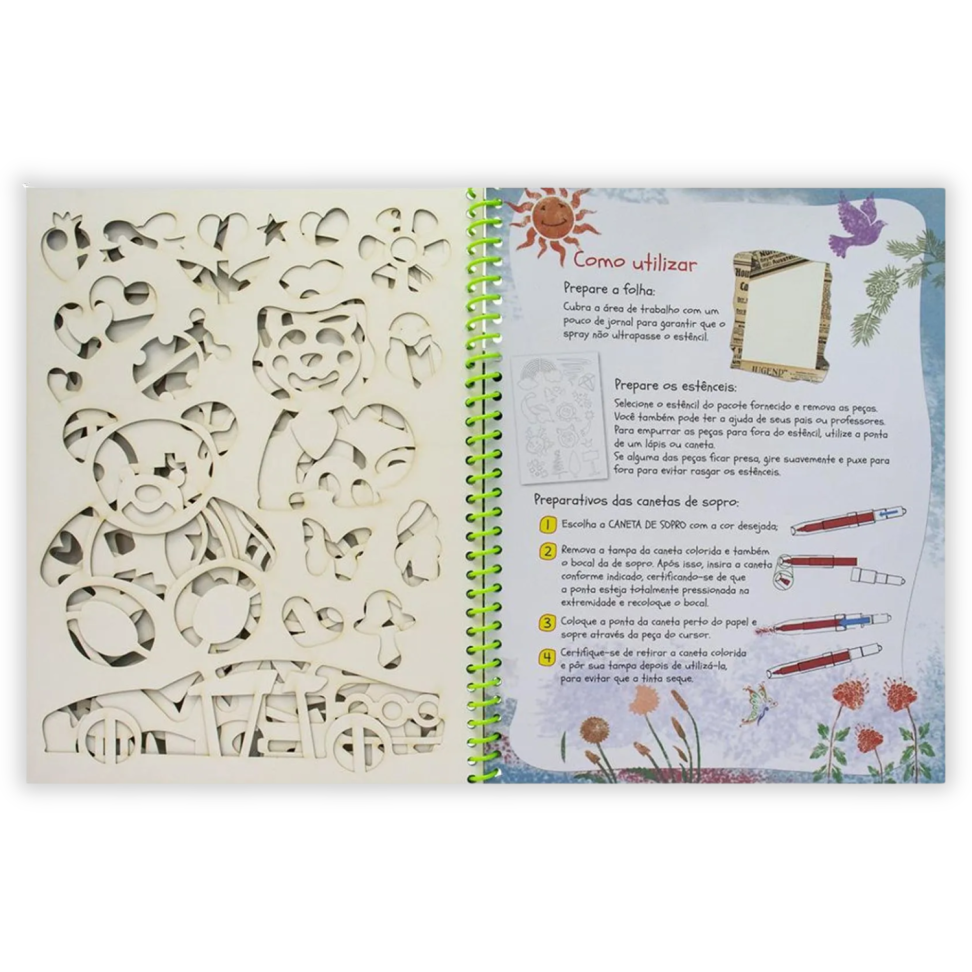 Livro de Colorir Caneta de Sopro: Me Divirto Todolivro - #1