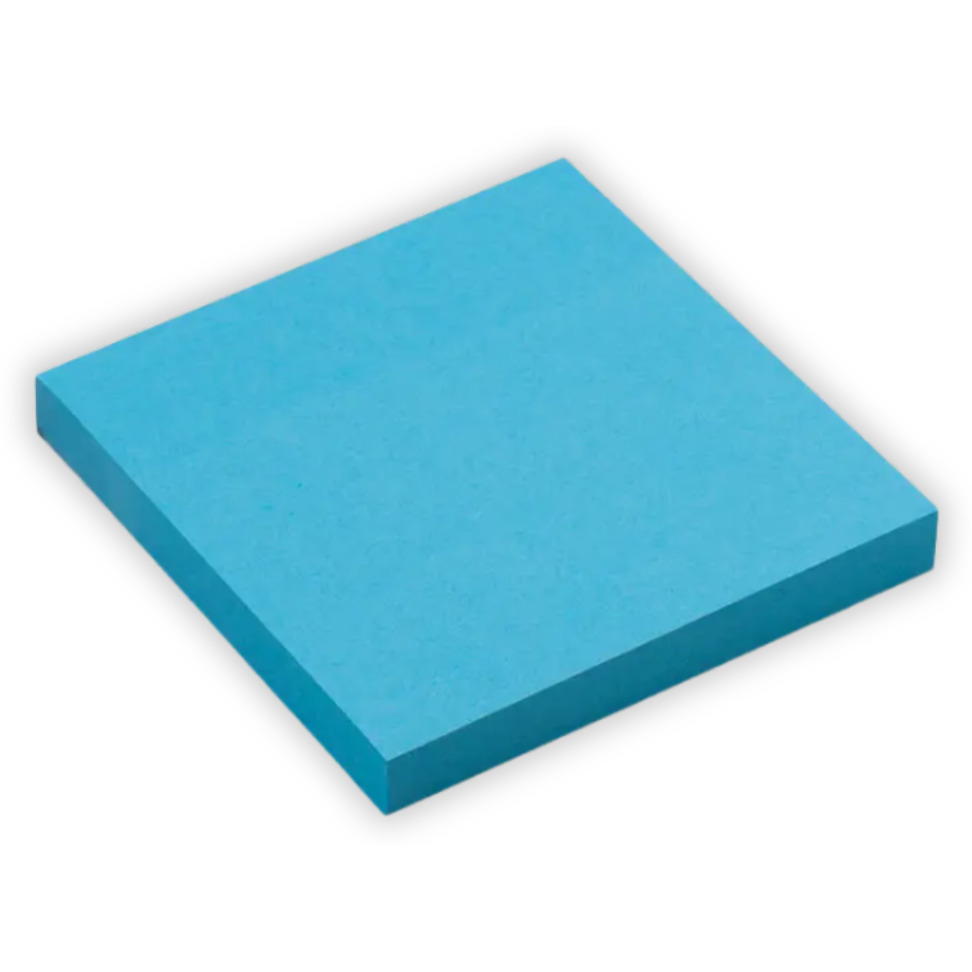 Bloco Adesivo 76mm x 76mm Neon 100 Folhas Maxprint - #8