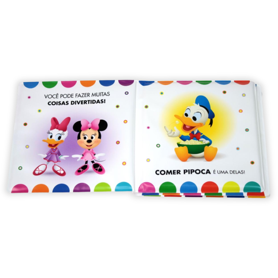 Livro Minnie e Amigos Hora do Banho Editora Magic - #3
