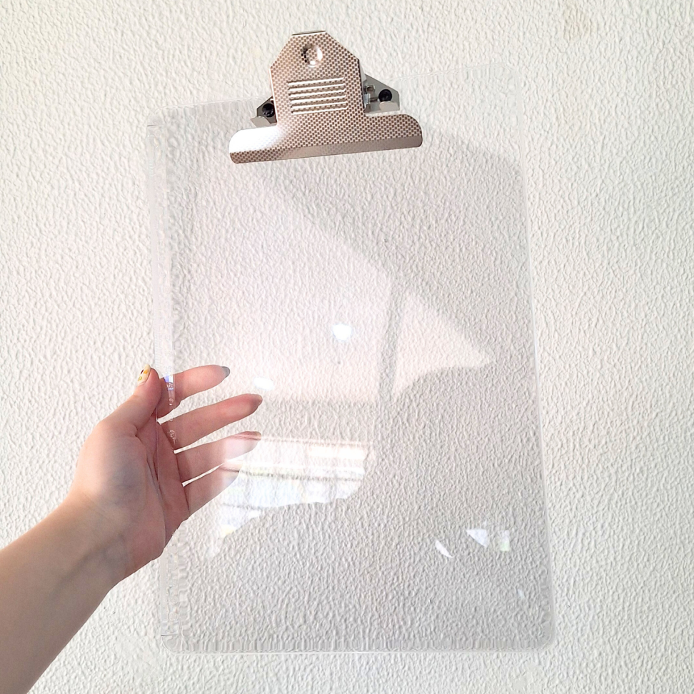 Prancheta Milimetrada com Grampo Metálico Cristal Dello - #2