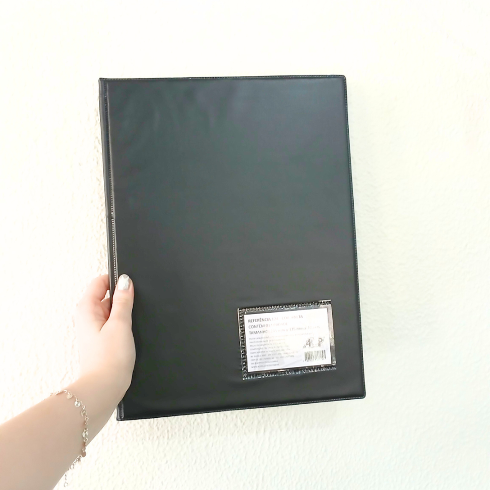 Pasta Catálogo 50 Sacos com Visor 124 ACP - #3