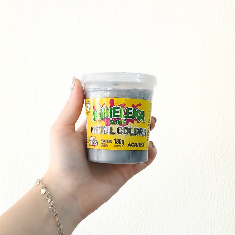 Slime Kimeleka Metal Colors Art Kids 180g Acrilex - #9