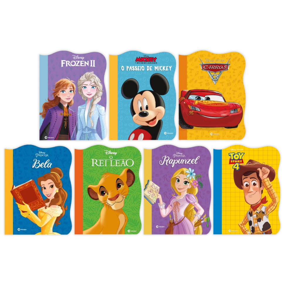 Livro Recortado Disney Culturama