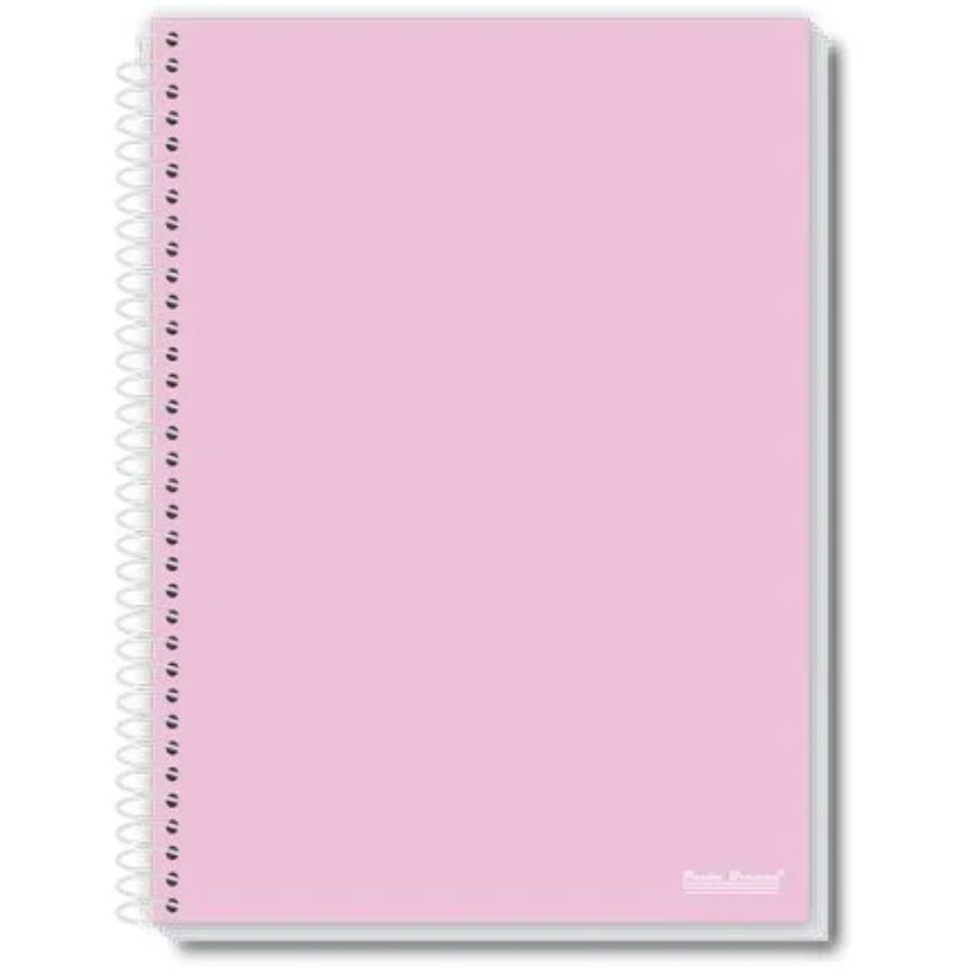 Caderno com Espiral Universitário Office Color 1 Matéria Pauta Branca - #3