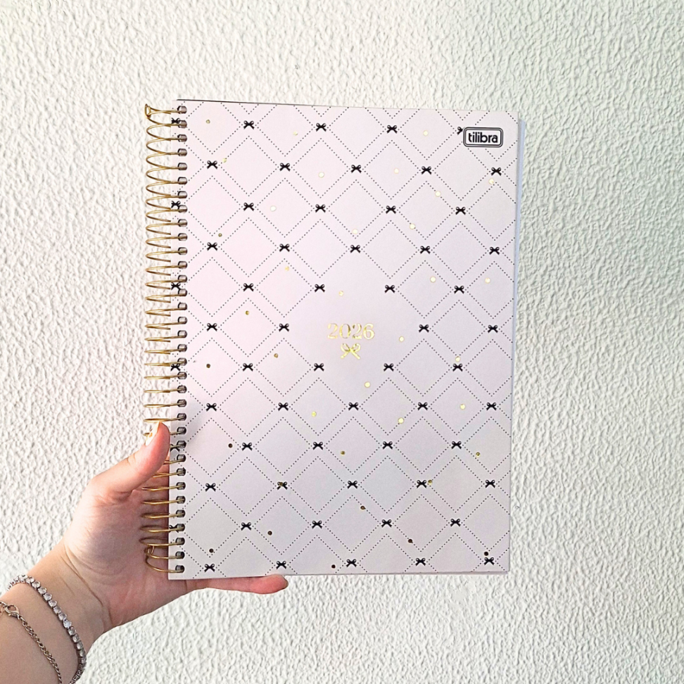 Agenda Espiral Diária Grande West Village 2026 Tilibra - #1