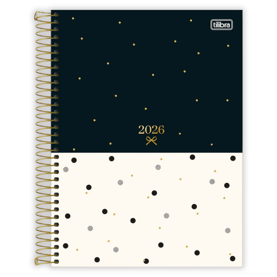 Agenda Espiral Diária Grande West Village 2026 Tilibra - #1