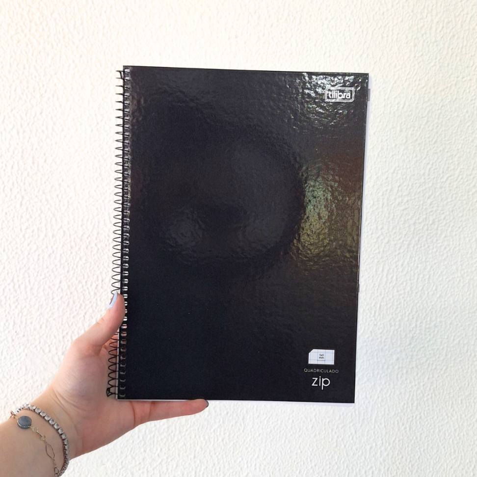 Caderno Quadriculado 5x5mm Zip Tilibra - #3