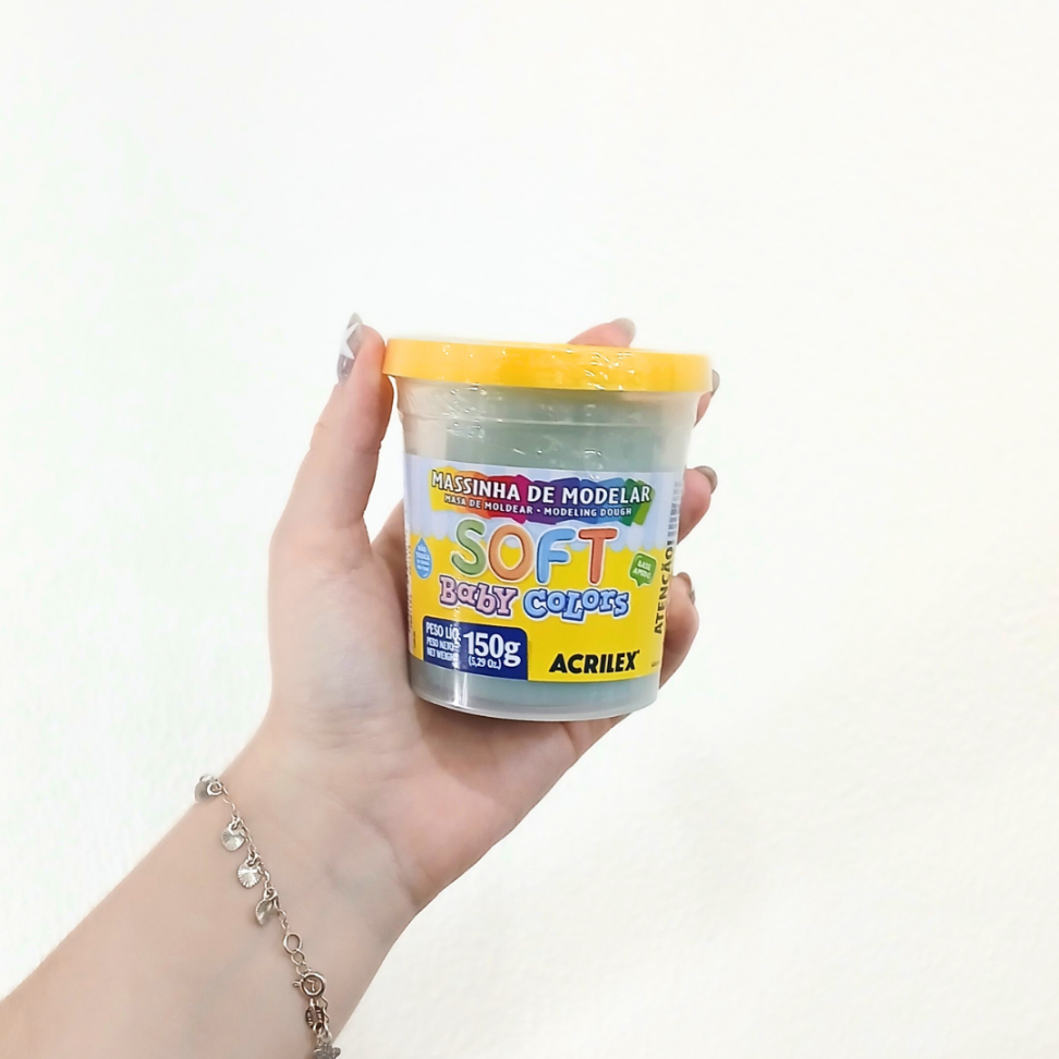 Massinha de Modelar Soft Baby Colors 150g Acrilex - #4
