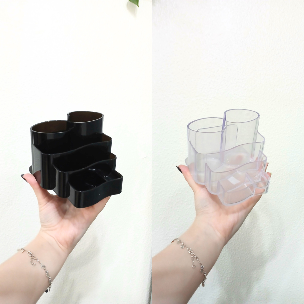 Porta Canetas 7 Compartimentos Acrílico Color Dello - #5