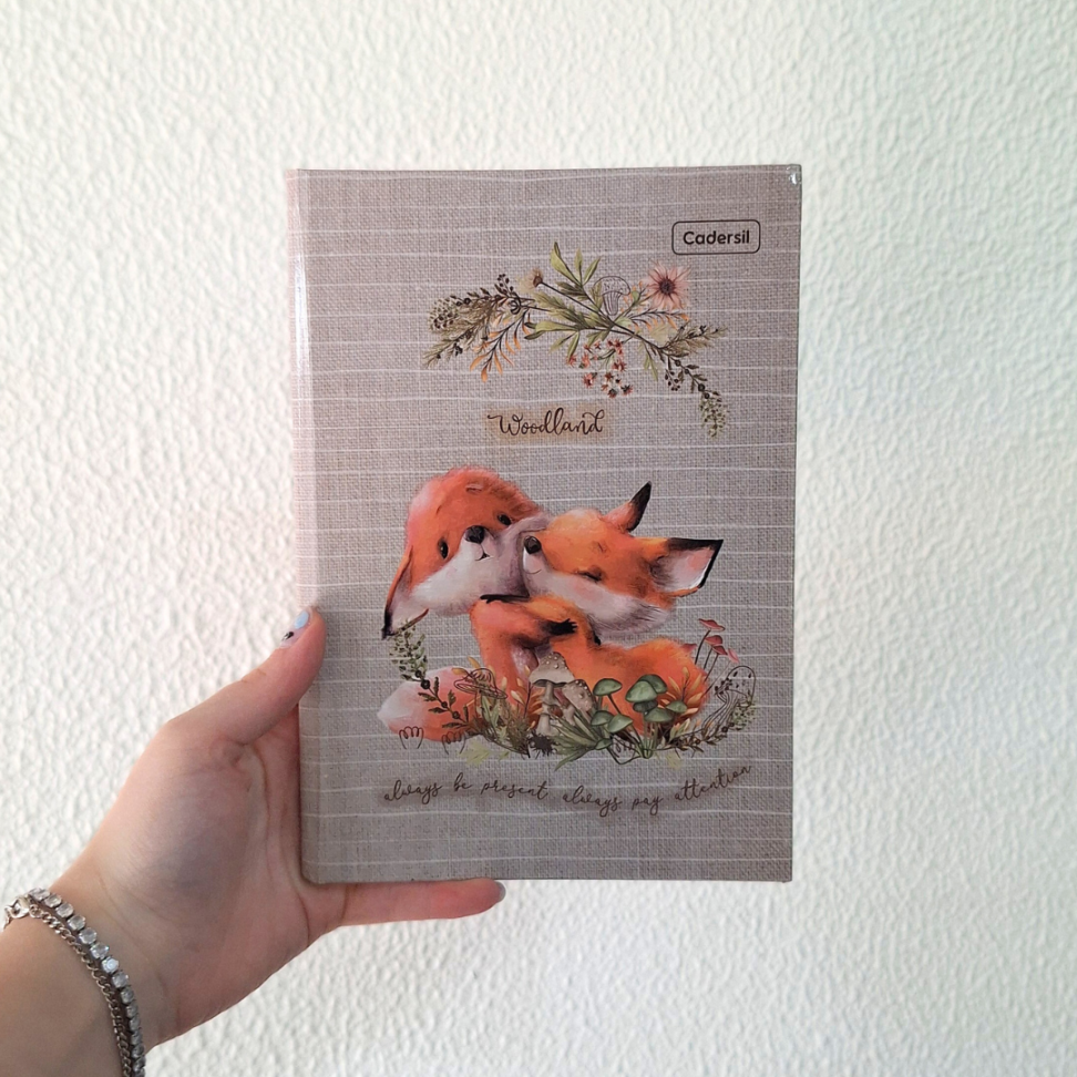 Caderno Brochura Pequeno 1/4 Woodland Cadersil - #7