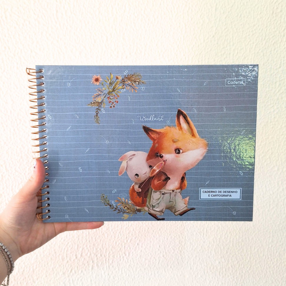 Caderno de Cartografia e Desenho Woodland Cadersil - #8