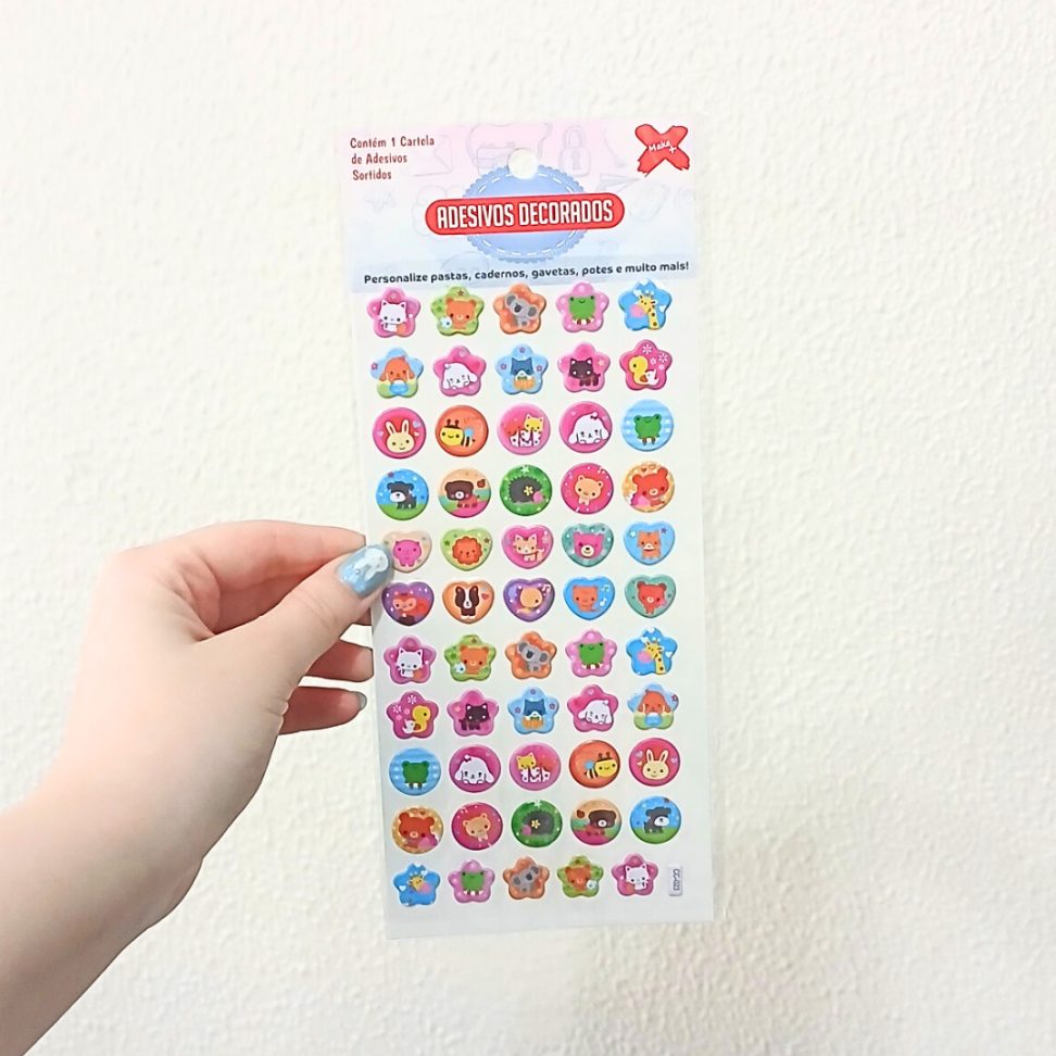 Adesivos Decorados Animais Make+ - #7