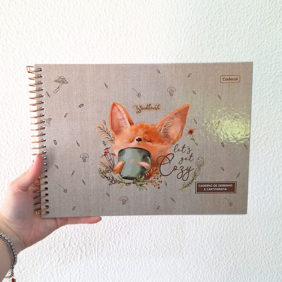 Caderno de Cartografia e Desenho Woodland Cadersil - #9