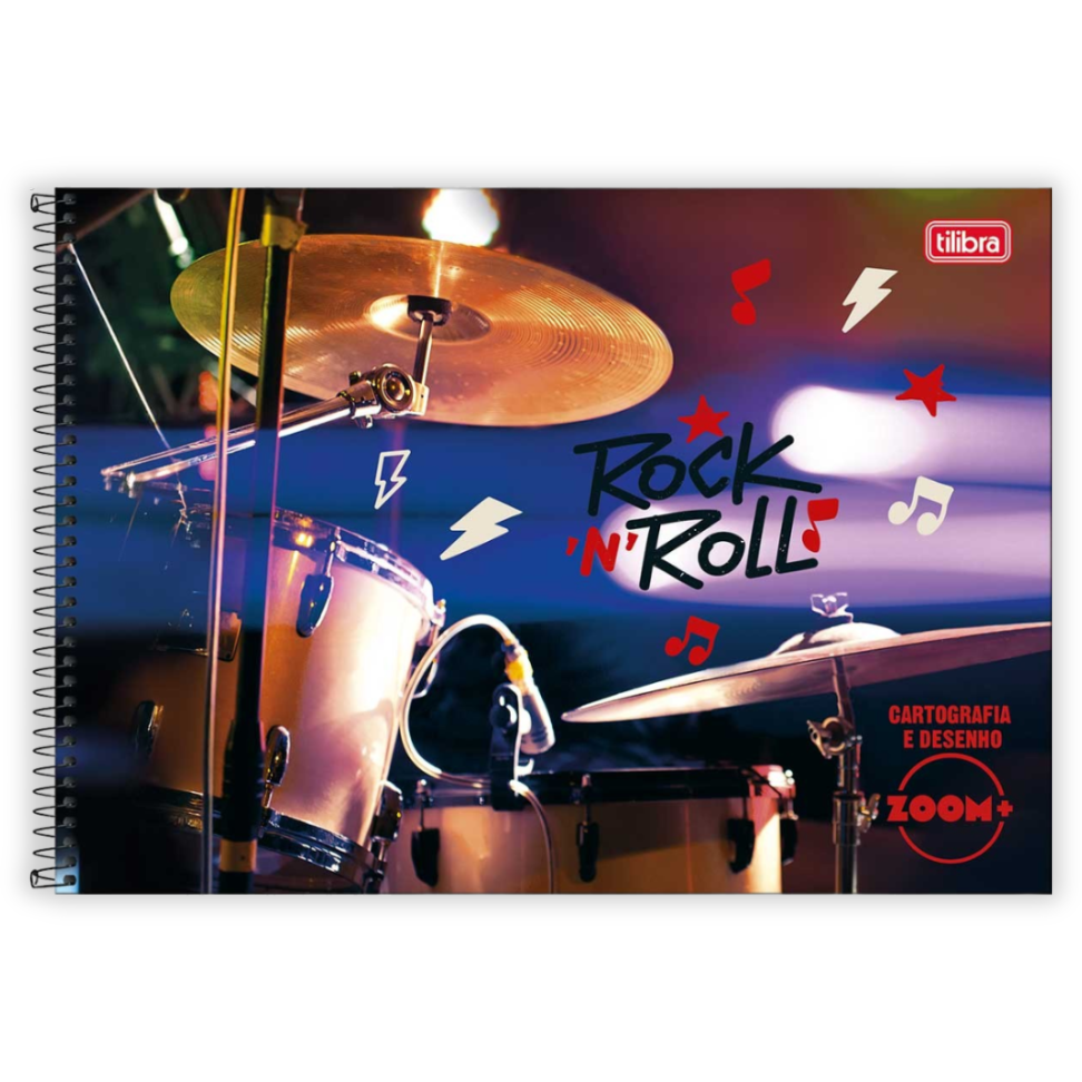 Caderno de Cartografia e Desenho Zoom+ Masculino Tilibra - #1