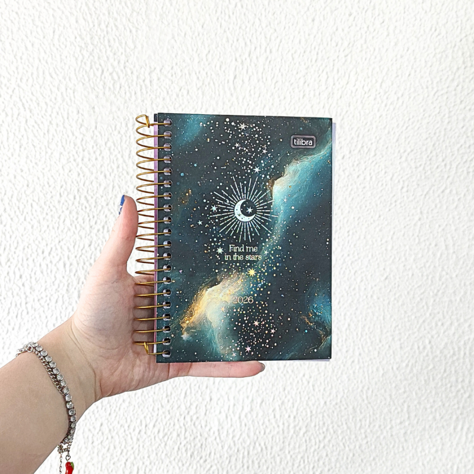 Agenda Espiral Diária Pequena Magic 2026 Tilibra - #13
