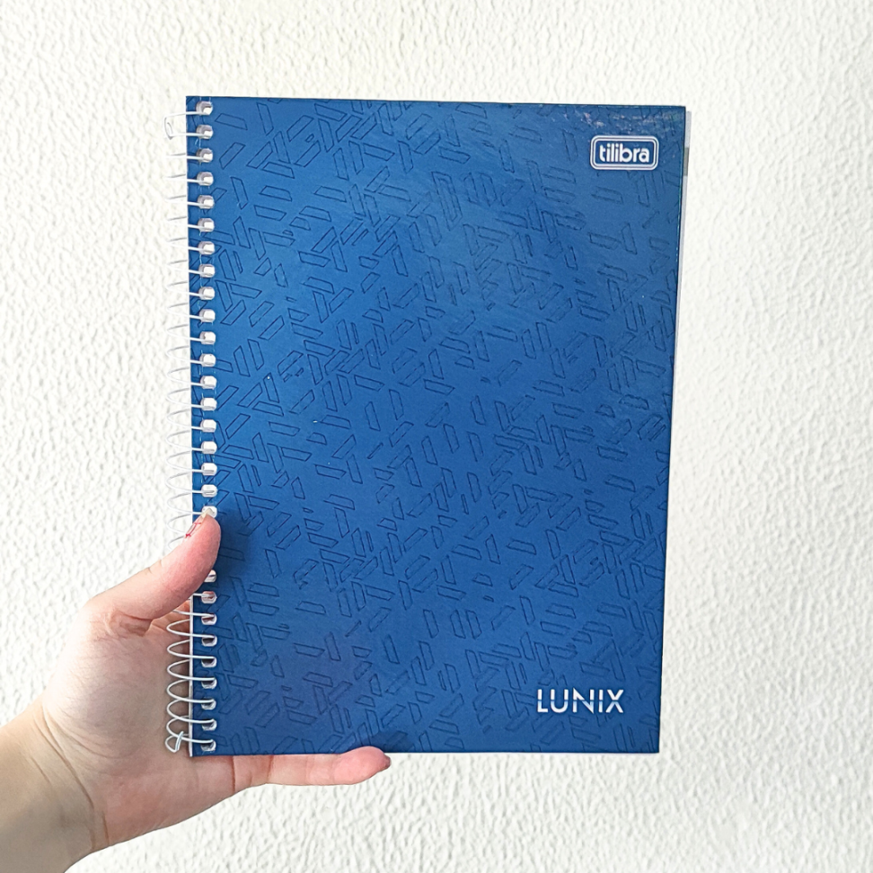 Caderno com Espiral Colegial 1 Matéria Lunix Tilibra - #1