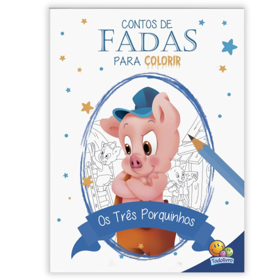 Livro Contos de Fadas para Colorir Todolivro - #1