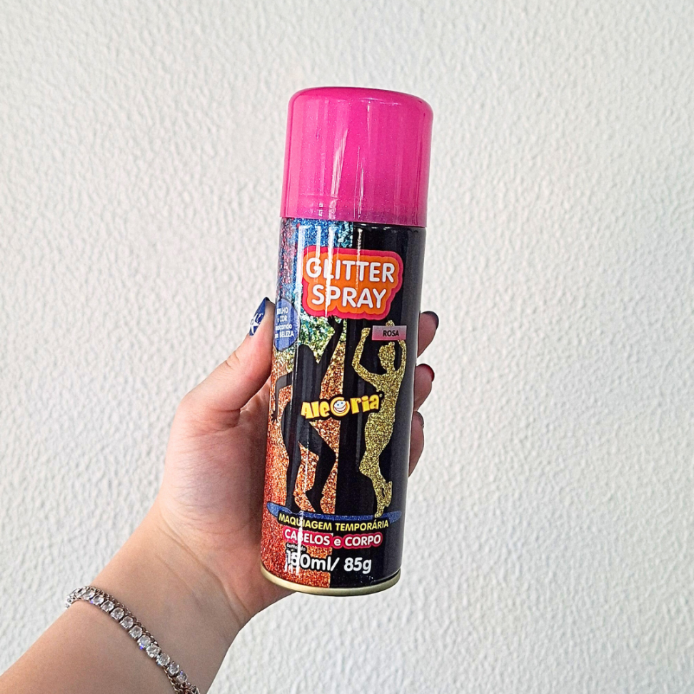 Spray de Cabelo Glitter 150ml Alegria - #11