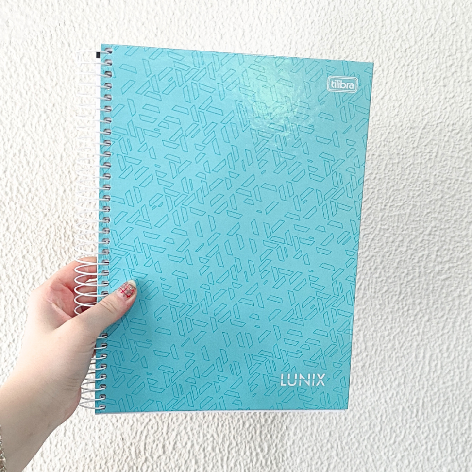 Caderno com Espiral Colegial 10 Matérias Lunix Tilibra - #1