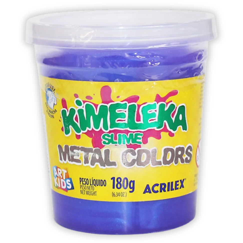 Slime Kimeleka Metal Colors Art Kids 180g Acrilex - #2