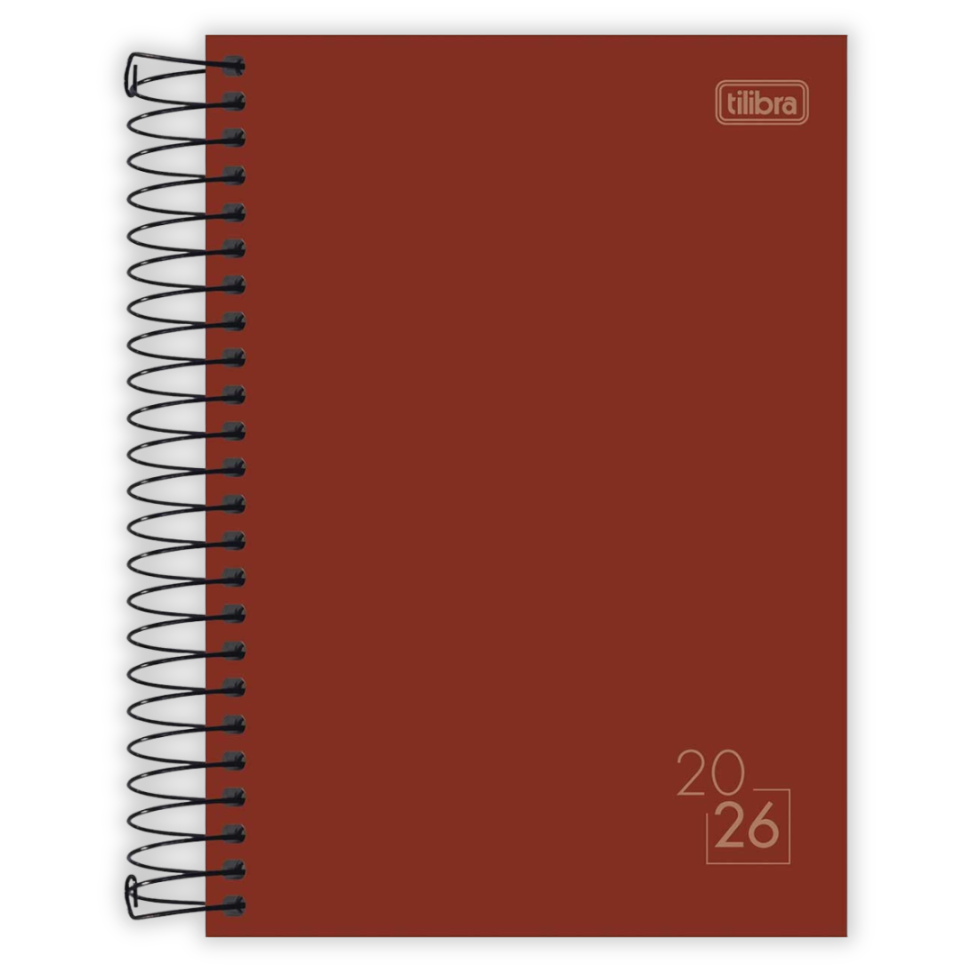 Agenda Executiva Espiral Diária Colorida Spice 2026 Tilibra - #2