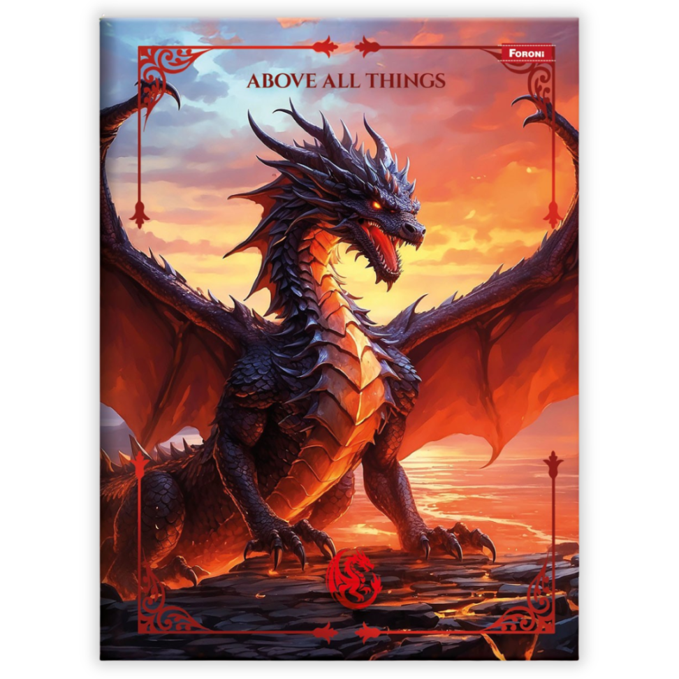 Caderno Brochura Drakos Foroni - #1