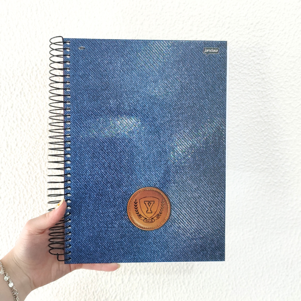 Caderno com Espiral Universitário Yale 10 Matérias Jandaia - #6