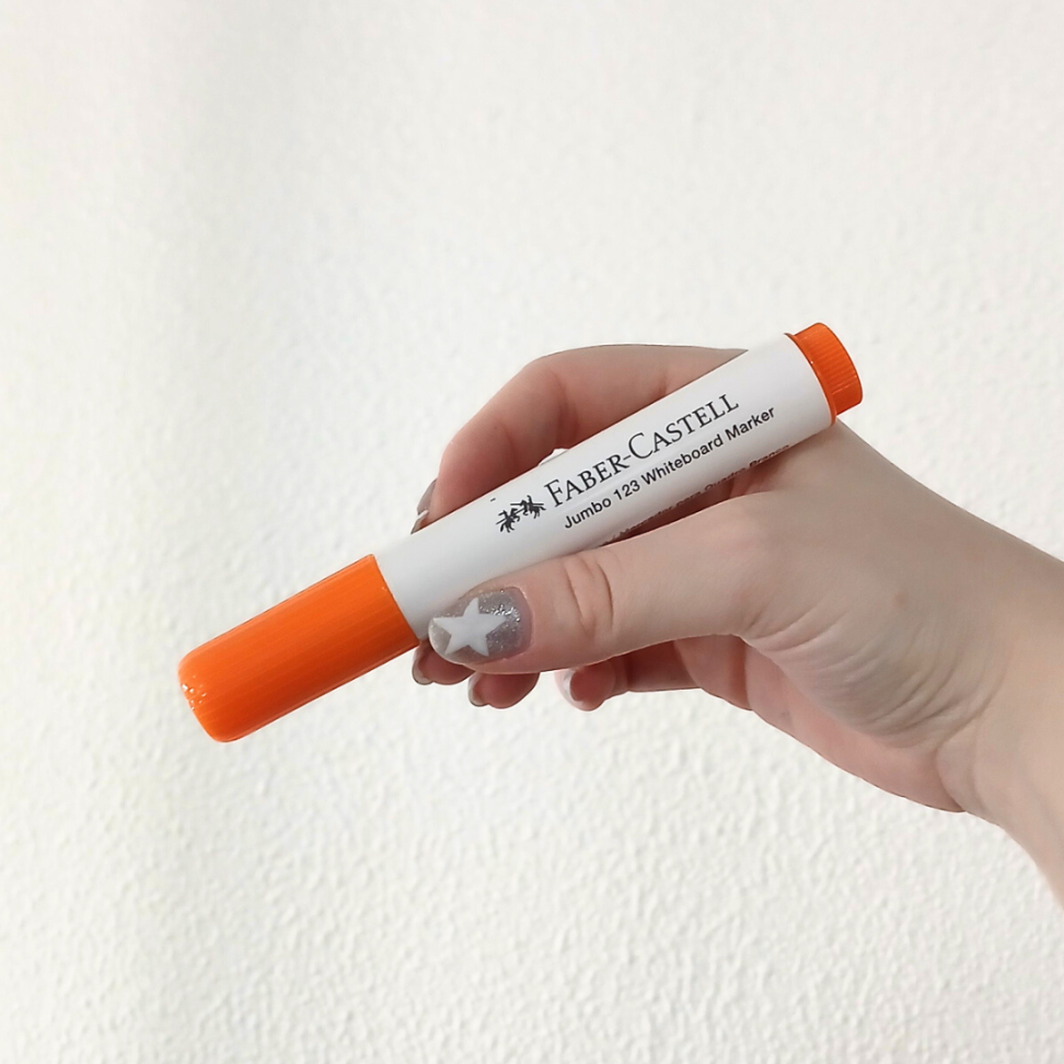Marcador para Quadro Branco Jumbo 123 Faber-Castell - #5