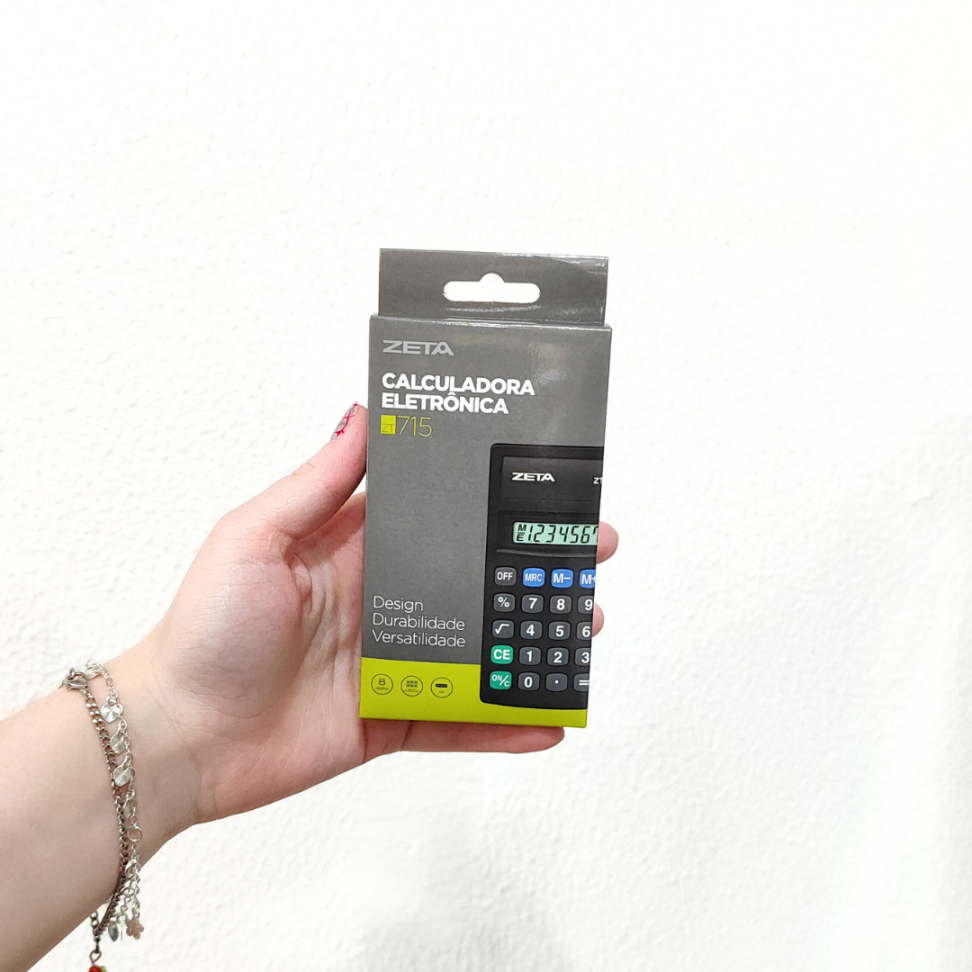 Calculadora de Bolso Eletrônica ZT-715 Zeta - #2