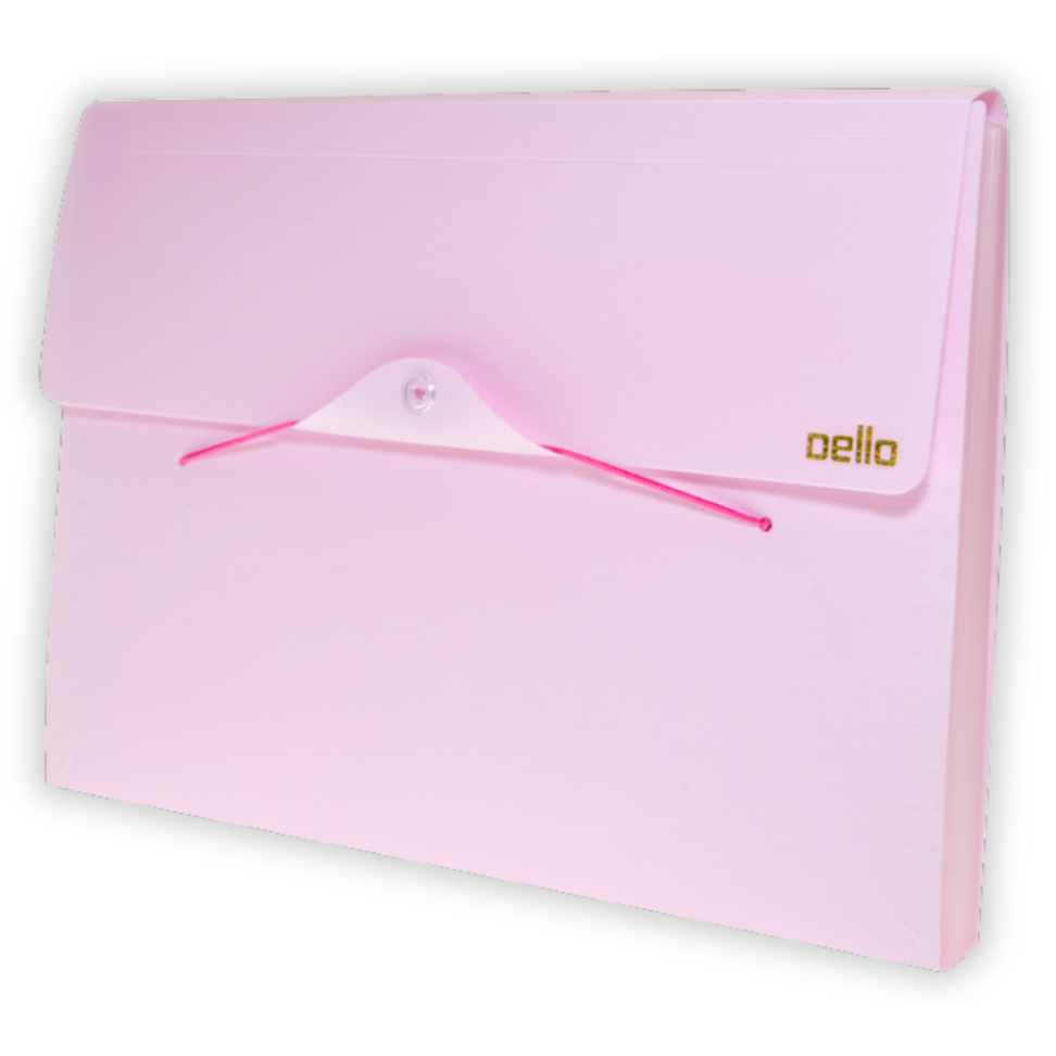 Pasta Sanfonada Linho com 12 Divisórias Serena Dello - #2