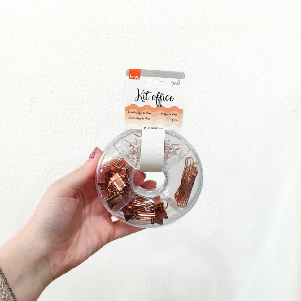 Kit Office Rosé Gold 45 Unidades Soul BRW - #2