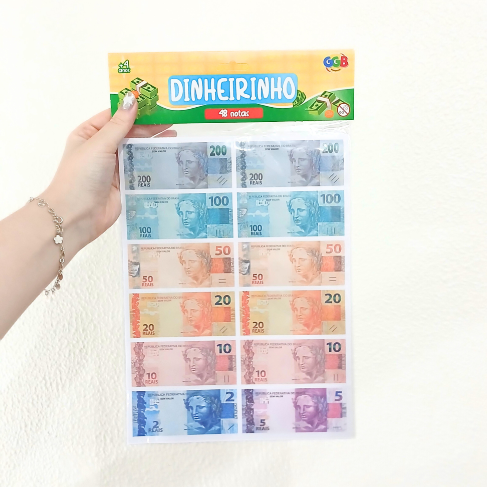 Dinheirinho Infantil 48 Notas GGB - #3