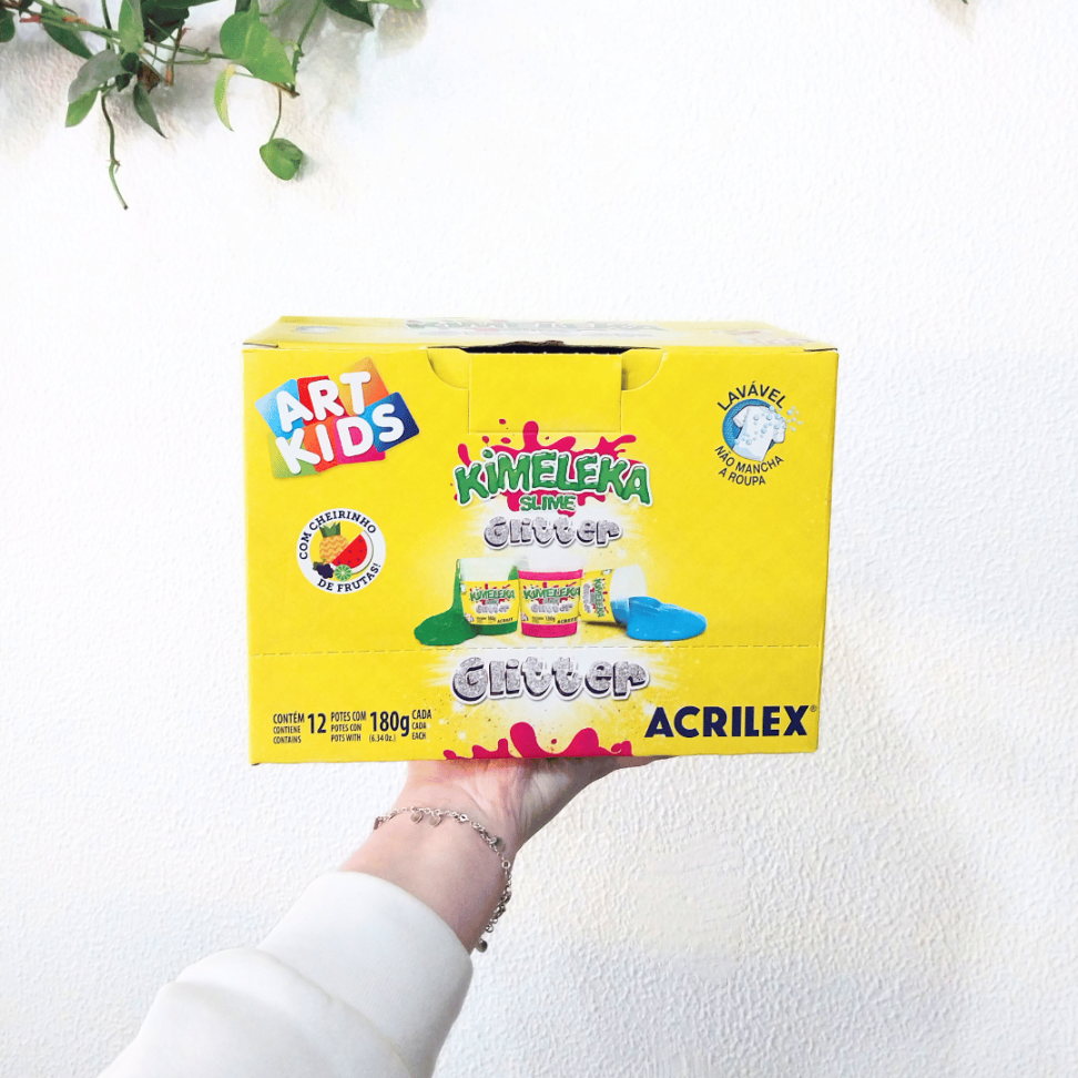 Slime Kimeleka Glitter Art Kids 180g Acrilex - #7