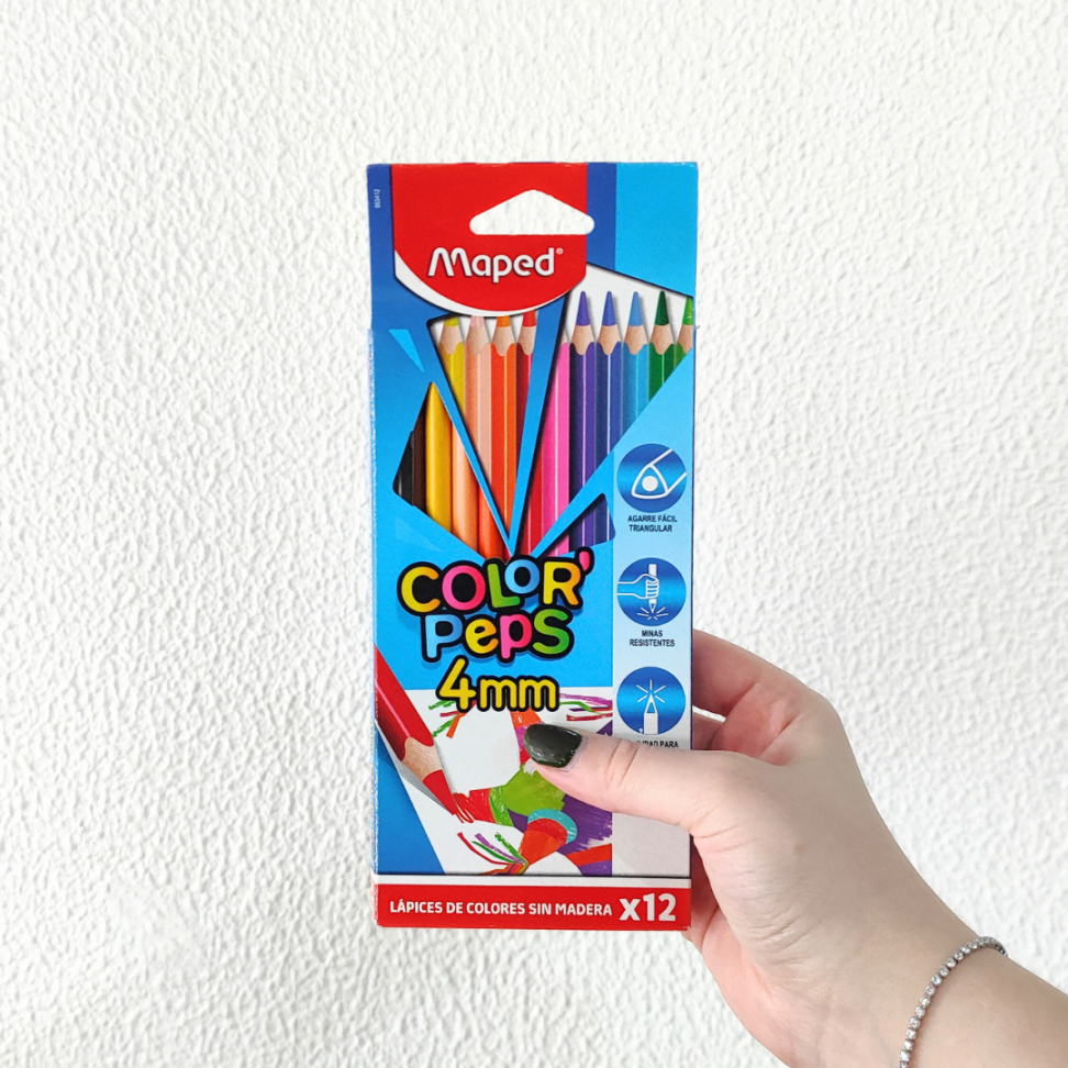 Lápis de Cor 12 Cores 4mm Color'Peps Maped - #3