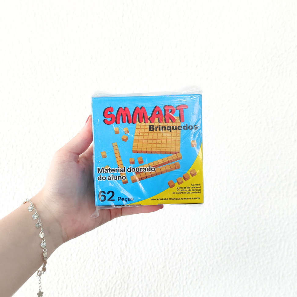 Material Dourado do Aluno 62 Peças Smmart Brinquedo - #1