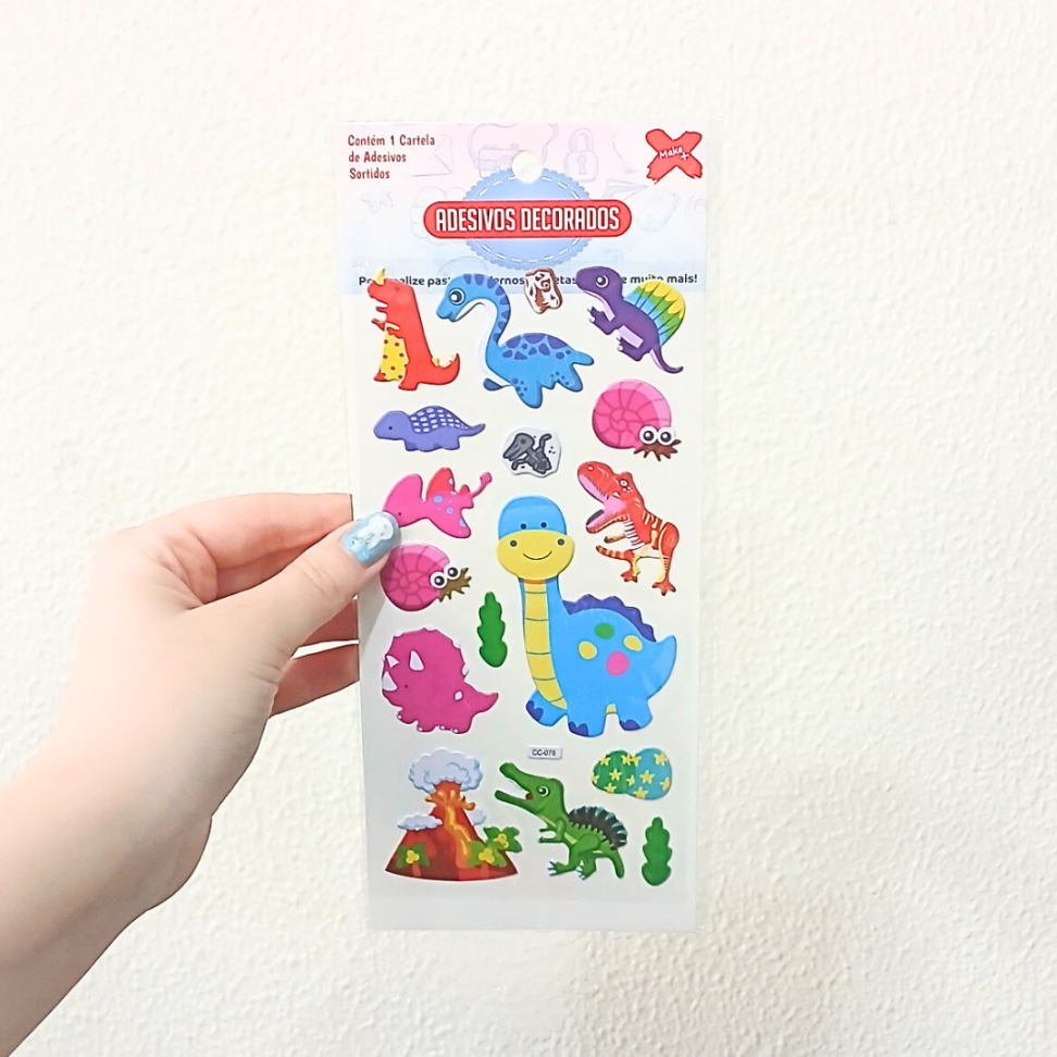 Adesivos Decorados Animais Make+ - #12