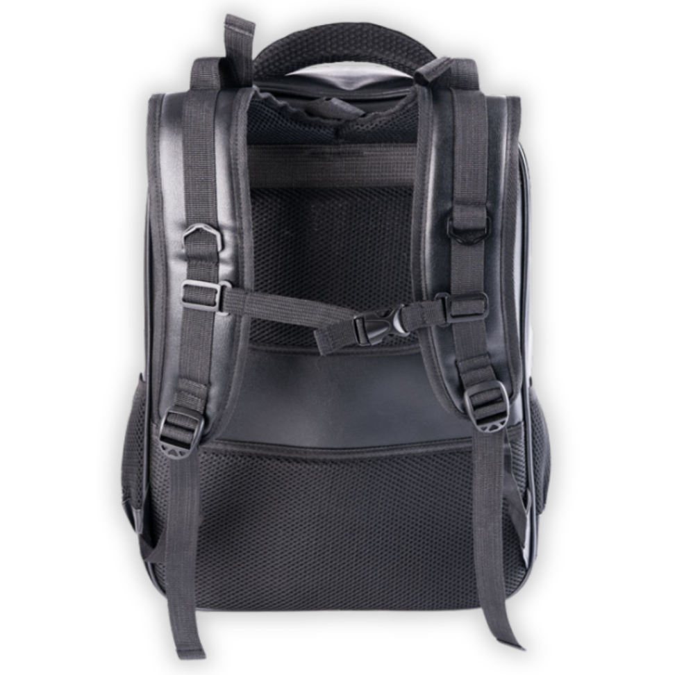 Mochila de Costas Executiva PU Preto World Bags - #1